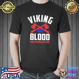 Viking blood runs through my veins adult or youth black shirt