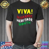 Vintage Viva Hispanic Heritage Month T-Shirt