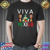Viva Mexico Live Mexico Mexican Independence Day Love Mexico T-Shirt