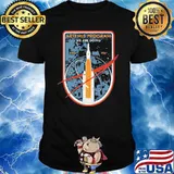 We are going artemis program nasa esa commemorative badge classic shirt