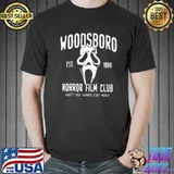 Woodsboro Est 1996 Horror Film Club Shirt