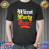 Wurst party ever oktoberfest sausage classic shirt