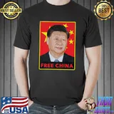 Xi Jinping Free China Chinese Communist Party President T-Shirt