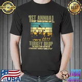 1st Annual Thanksgiving Turkey Drop God Is My Witness Happy Annual Drop Vintage T-Shirt