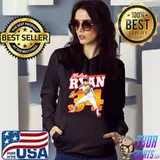 #34 nolan ryan graphic s Hoodie