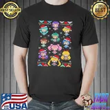 A senshI family christmas sailor moon ugly shirt