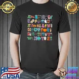 ABCs Learning Kindergarten Teacher Halloween Witch Alphabet T-Shirt