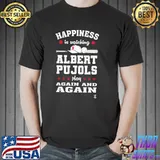 Albert pujols albert pujols happiness is watching gameday shirt