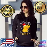 All I want for christmas is chu Pokemon christmas s Hoodie