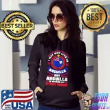 Anguilla anguillan anguilla flag anguilla quote s Hoodie