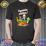 Anti-Biden Harris Pro Trump Vegetable Platter T-Shirt