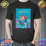 Ariel little mermaid under the sea wall art decor shirt