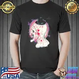 Art the clown and blood halloween trending shirt