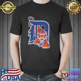 Art tigers detroit logo baseball trending shirt