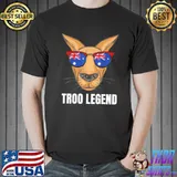 Australian kangaroo Australia flag aussie classic shirt
