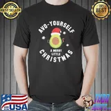 Avo yourself a merry christmas men's avocado shirt