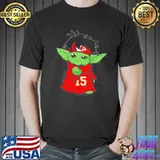 Baby Yoda patrick mahomes Kansas city Chiefs shirt
