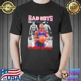 Bad boy pistons detroit pistons basketball shirt