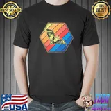 Bat vintage retro funny spooky halloween trending shirt