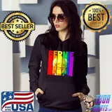 Bernie sanders gay lgbtq rainbow vintage democrat voter president election s Hoodie