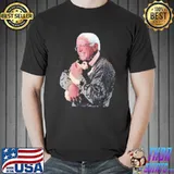 Bernie sanders hugging ca cute animal lover president election shirt