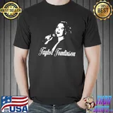 Black and white art taylor tomlinson comedian designs shirt