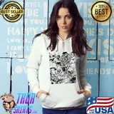 Black and white art the legend kim jung gI r I p s Hoodie
