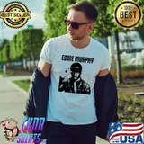 Black and white portrait eddie murphy designs shirt