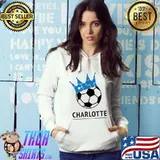 Charlotte soccer clt crown fc s Hoodie