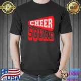 Cheer squad cheerleader cheering cheerdancing outfit shirt
