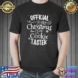 Christmas cookie taster merry xmas family christmas shirt