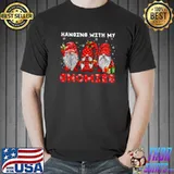 Christmas Gnome Hanging With My Gnomies Family Pajamas T-Shirt