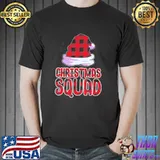 Christmas squad family group matching christmas party pajama shirt