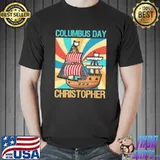 Christopher columbus day vintage new design shirt