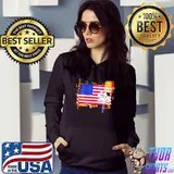 Columbus day usa flag new design s Hoodie