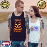 Coolest Pumpkin In The Patch Trick Or Treat Halloween T-Shirt Tank Top