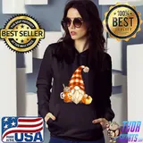 Cute Holiday Gnome For Thanksgiving With Fall Pumpkin Spice T-Shirt Hoodie