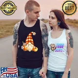 Cute Holiday Gnome For Thanksgiving With Fall Pumpkin Spice T-Shirt Tank Top