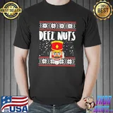 Deez nuts nutcracker funny ugly christmas meme gift shirt