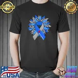 Diabetes Sunflower Leopard Type Diabetic Diabetes Awareness T-Shirt