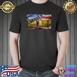 Donald Trump President Hang On America I’m Coming…Usa Flag T-Shirt