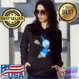 Duck witch with broom halloween T-Shirt Hoodie