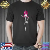 Faith crucial catch intercept cancer ribbon pink T-Shirt