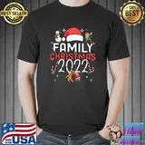 Family Christmas 2022 Team Santa Elf Squad Pajamas T-Shirt