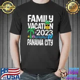 Family Vacation Panama City 2023 Palm Tree T-Shirt