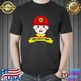 Fire Safety Week Firefighter Prevention Fireman Boy Hero T-Shirt