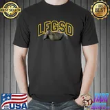 Fun Lfgsd Goose Design Outline Letters Lucky T-Shirt