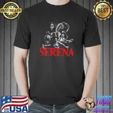 Goat champions us open 2 serena williams shirt