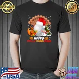 Golf Halloween Merry Christmas Happy Hallothanksmas T-Shirt