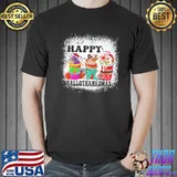 Hallothanksmas happy halloween thankgiving and christmas shirt